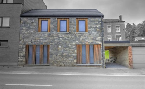 Maison neuve 3 chambres avec façade en pierres Maison neuve 3 chambres avec façade en pierres